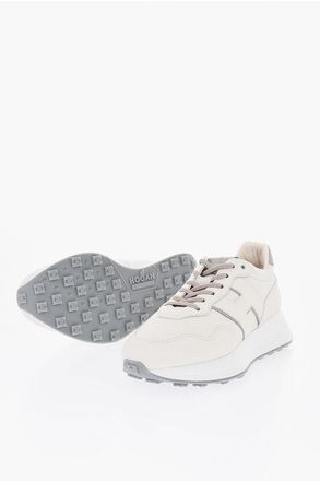 Hogan Leather Sneakers With Side Logo size 36,5