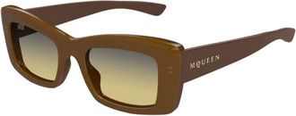 Alexander McQueen Dames, Accessoires, Bruin, Maat: 50 MM
