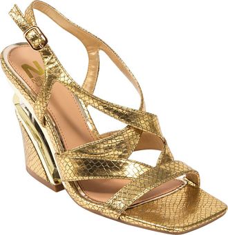 Ninety Union Vienna Slingback Sandal in Gold at Nordstrom Rack, Size 11
