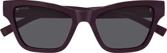 Gucci Sunglasses Gg1982 S 003 Purple/Grey Women