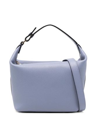 Valextra Borsa tote Mochi con zip - Blu