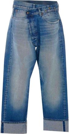 R13 Abyss Selve Cuffed Cossover Jeans