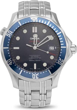 Omega Pre-owned Omega Seamaster Diver Automatic Black Dial Mens Watch 2220.80.00