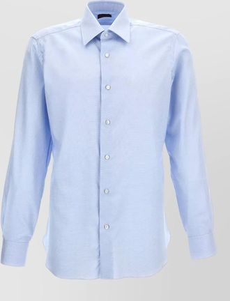 Barba cotton journey long-sleeve shirt
