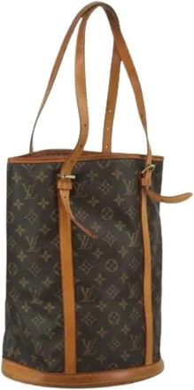 Louis Vuitton Pre-owned Bucket Bags, female, Brown, Size: ONE SIZE Pre-owned Vintage Bucket Bag