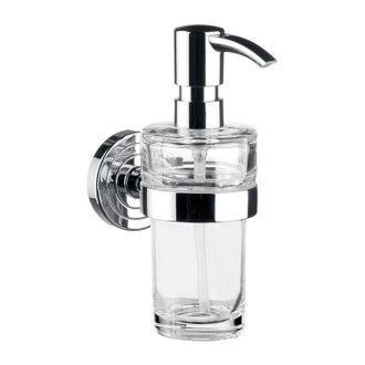 Emco Emco - Dosificador De Jab&oacute;n Polo, Cristal Transparente, 130 Ml