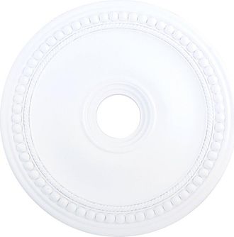 Livex Lighting Hand Applied White Ceiling Medallion