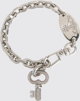 Vivienne Westwood Bracciale Ovidia Vivienne Westwood in ottone con strass incastonati