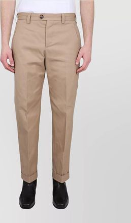 Pantaloni Torino straight-leg trousers