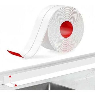 OEM Rotolo Di Nastro Sigillante Per Bagno, Nastro Sigillante Bianco Per Cucina, Nastro Sigillante Per Vasca Da Bagno, 3 M X 2,2 Cm