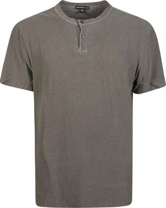 James Perse Hombre, Camisetas, Verde, Talla: M