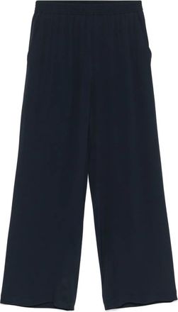 Seventy Crepe Mixed Silk Trousers
