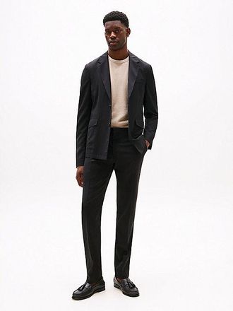 Tommy Hilfiger Pure Wool Twill Pressed Crease Trousers