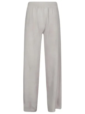 Wlns Cashmere Ladies Plain Knitted Cashmere Trousers