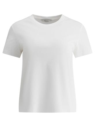 Max Mara Womens T-shirts - White Cotton - Size X-Small