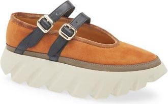 4CCCCees Tura Ballet Platform Loafer in Tan at Nordstrom, Size 7.5Us