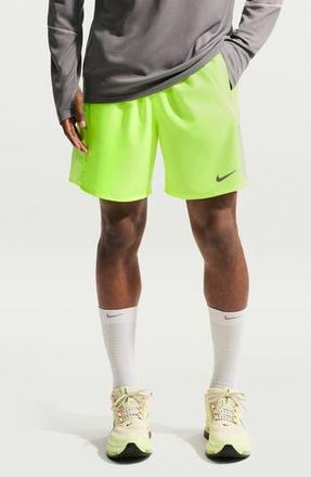 Nike Dri-FIT Miler 2-in-1 Shorts in Ice/Reflective Silver at Nordstrom Rack, Size Xx-Large
