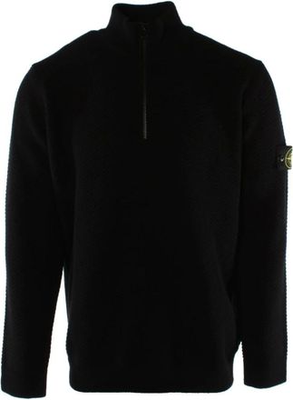 Stone Island Heren, Truien, Zwart, Maat: XL Katoen