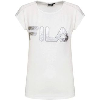 Fila Dames, Tops, Wit, Maat: XS Poliester