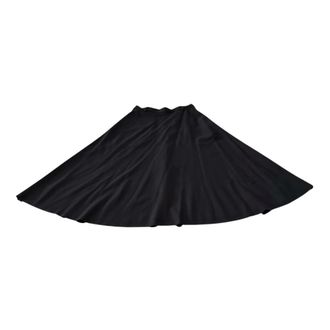 Douuod Falda Midi con C-Pasantes Fondo - Skirts - Mujer - Negro - S
