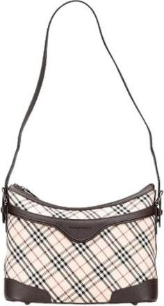 Burberry Pre-owned Canvas Shoulder Bag - Dames - Vintage Schoudertas - Beige - ONE Size - Vintage