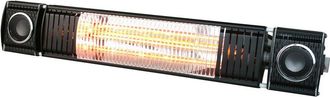 Netlighting Flint Outdoor Patio Heater Black