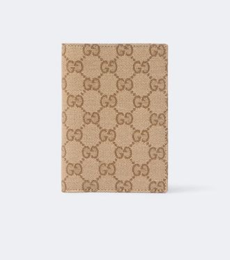 Gucci Gucci Essence Classic GG canvas passport holder