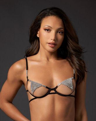 Bluebella Susu Wired Bra Black/Silver