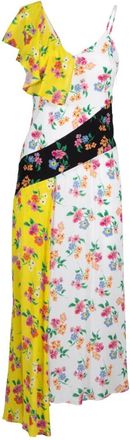 Msgm Fresh Bouquet Jurk - Dames - Casual kleedjes - Veelkleurig - M - Kleedjes