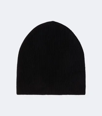 The Row Qais ribbed-knit virgin wool beanie