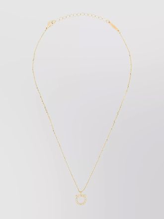 Ferragamo crystal pendant necklace