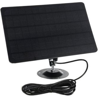 OEM Panel Solar Micro Usb De 10 W, 5 V, 2000 Mah, Rotaci&oacute;n De 360 Grados, Resistente Al Agua, Montaje En Pared, Panel Solar De Silicio Monocristalino Para