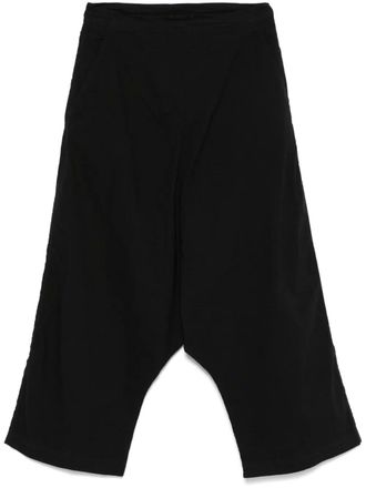 Rundholz Broek met verlaagd kruis - Zwart