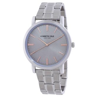 Kenneth Cole Quartz Grey Dial Mens Watch KCWGG2171105