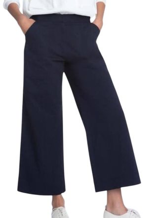 Elliott Lauren Double Dye Pants In Navy
