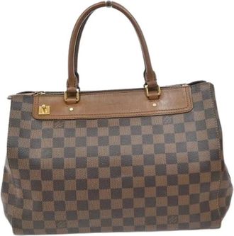Louis Vuitton Pre-owned Handbags, female, Brown, Size: ONE SIZE Pre-owned Canvas Handbag