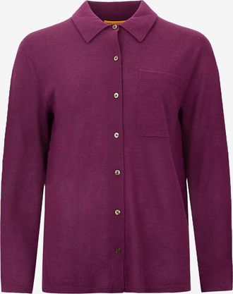 Guest In Residence Feinstrick-Überhemd aus Kaschmir Showtime