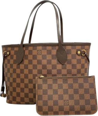 Louis Vuitton Pre-owned Tote Bags, female, Brown, Size: ONE SIZE Pre-owned Neverfull PM Tote Bag