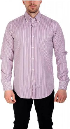 Paul & Shark Casual Shirts - Heren - Casual Overhemden - Rood - M - Overhemden