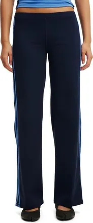 Cotton On Womens Active Ultra Soft Low Rise Straight Leg Pant in Prep Sport Navy Ultramarine at Nordstrom, Size Xx-Small