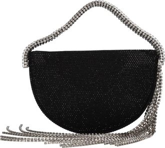 Gedebe Mini Gabi Tas - Dames - Handtassen - Zwart - ONE Size - Satijn - Tassen