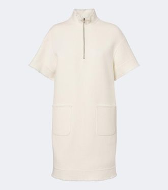 Max Mara Virgin wool jersey sweatshirt dress