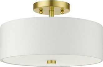Livex Lighting 2-Light Semi Flush