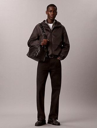 Calvin Klein Chaqueta Cortavientos Con Logo En Toda La Prenda