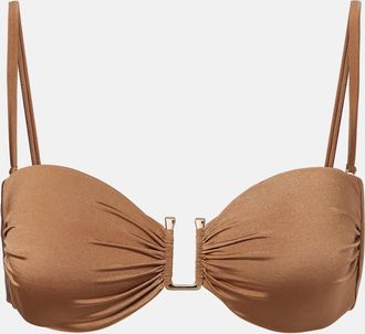 Max Mara Acacia bandeau bikini top
