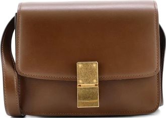 Celine Classic Box Bag Smooth Leather Teen shoulder bag - Bruin