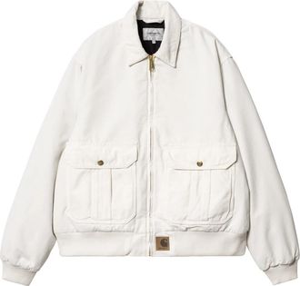 Carhartt Work in Progress Stanton Jacket - Heren - Bomber jackets - Wit - XL - Katoen - Jassen