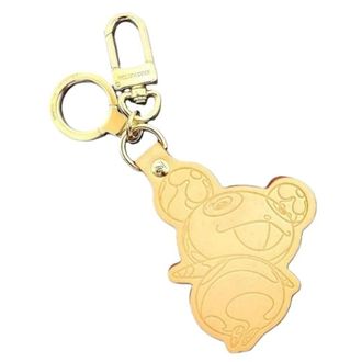 Louis Vuitton Pre-owned Accessories, female, Yellow, Size: ONE SIZE Pre-owned Porte Cles Panda Charm