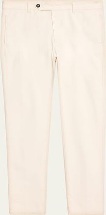Massimo Alba Mens Comfort Cotton Stretch Trousers
