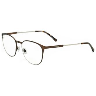 Lacoste Mens 51mm Matte Brown Opticals